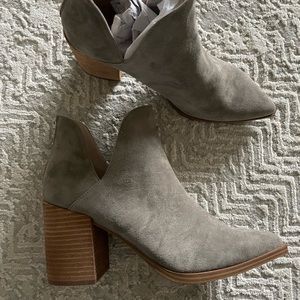 Brand new Steve Madden Cedar Booties in Grey